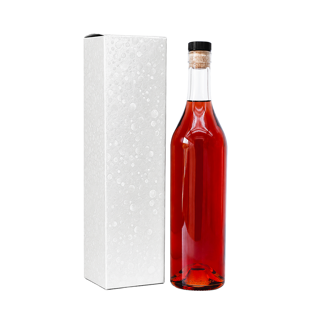 ETUI 1 BOUTEILLE BLANC SFERE