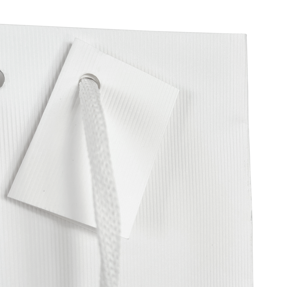 SAC CARAFE BLANC MAT MOYEN MODELE