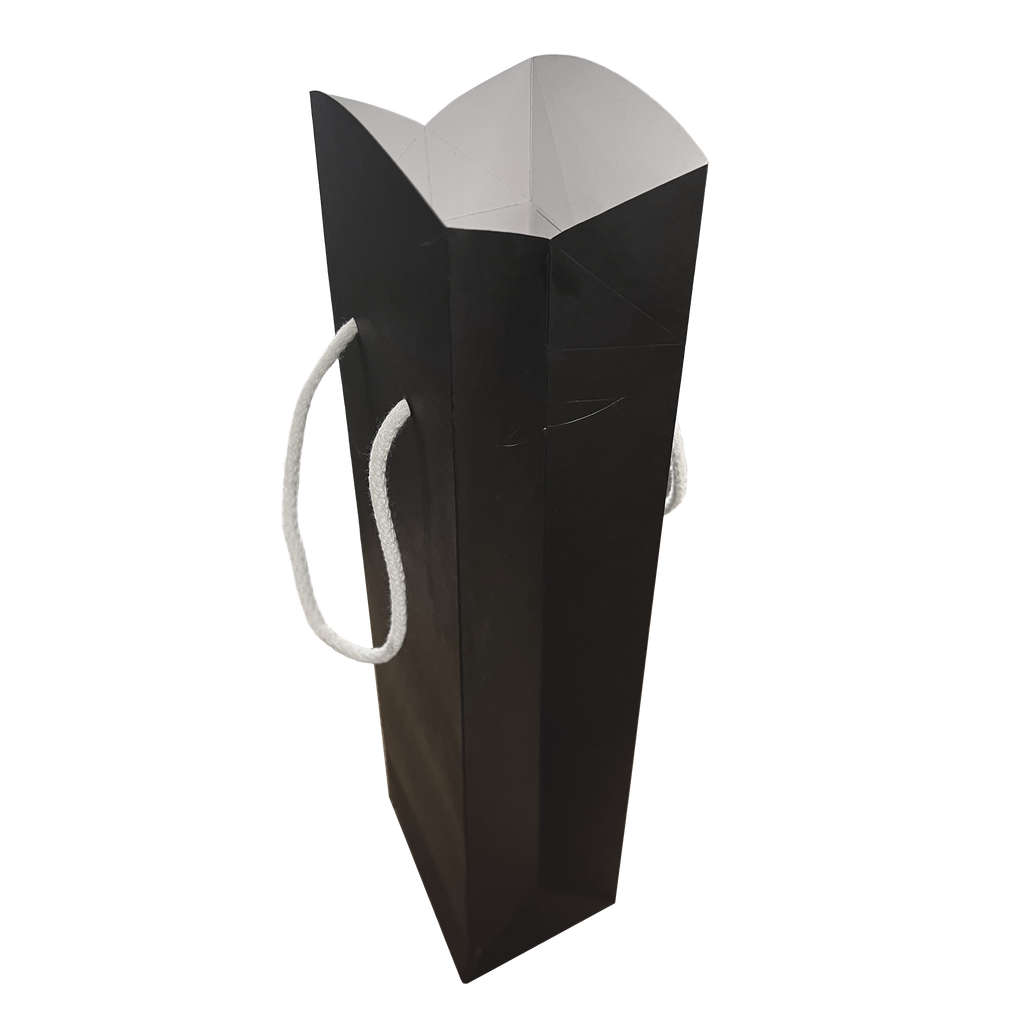 SAC ETUI 1 BOUTEILLE NOIR/BLANC