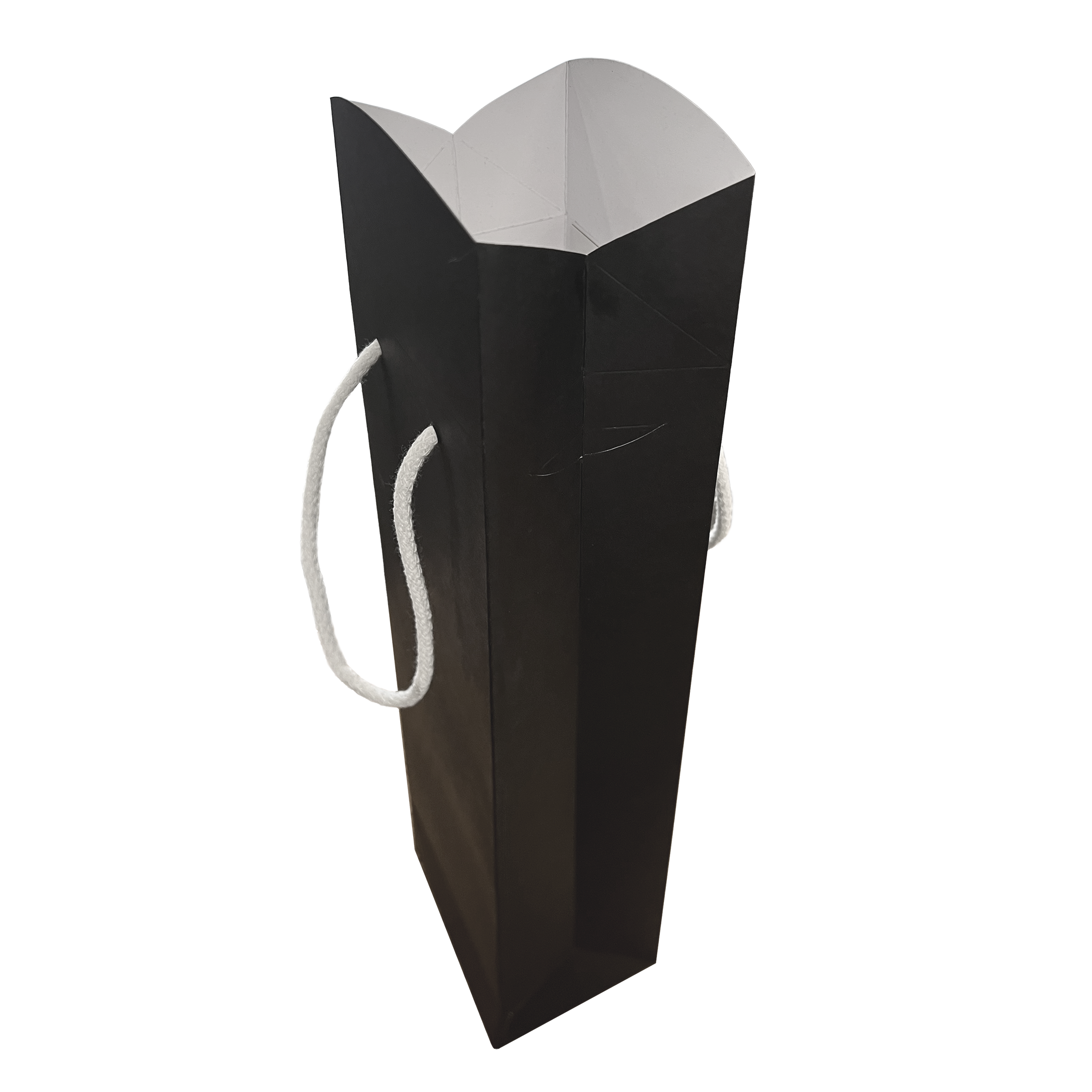 SAC ETUI 1 BOUTEILLE NOIR/BLANC