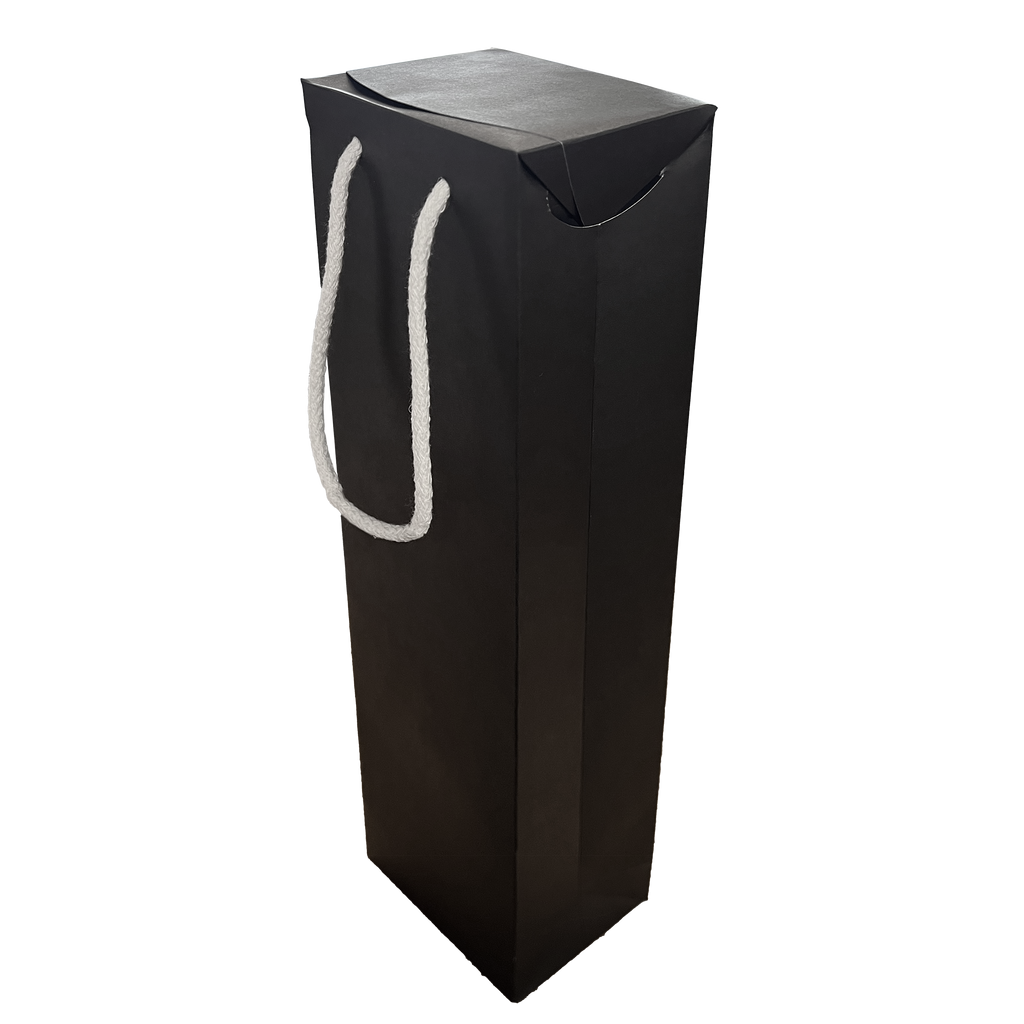 SAC ETUI 1 BOUTEILLE NOIR/BLANC