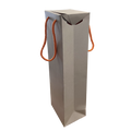 SAC ETUI 1 BOUTEILLE GRIS/ORANGE