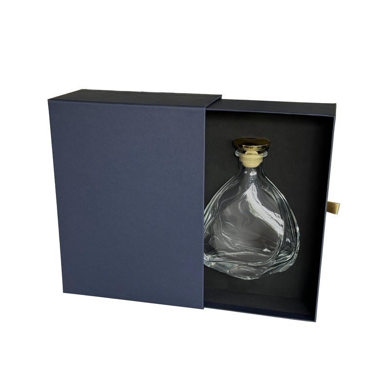 PACK COFFRET TIROIR BLEU AVEC CALE FORMAT CARAFE LISZT