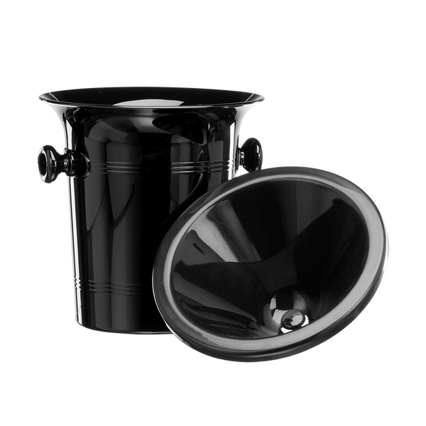 Euposia Crachoir Professionnel Cone 12 | Capacité 1.2 Lt | Plastique Noir/Bordeaux | Pour Dégustation Vin Euposia Crachoir Professionnel Cone 12 | Capacité 1.2 Lt | Plastique Noir/Bordeaux | Pour Dégustation Vin