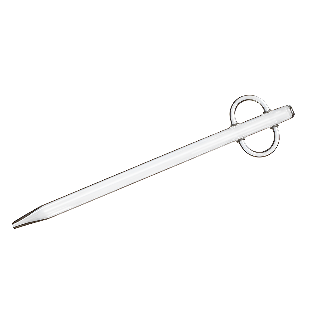PIPETTE/TÂTE-VIN DROITE 2 POIGNEES VERRE 45CM