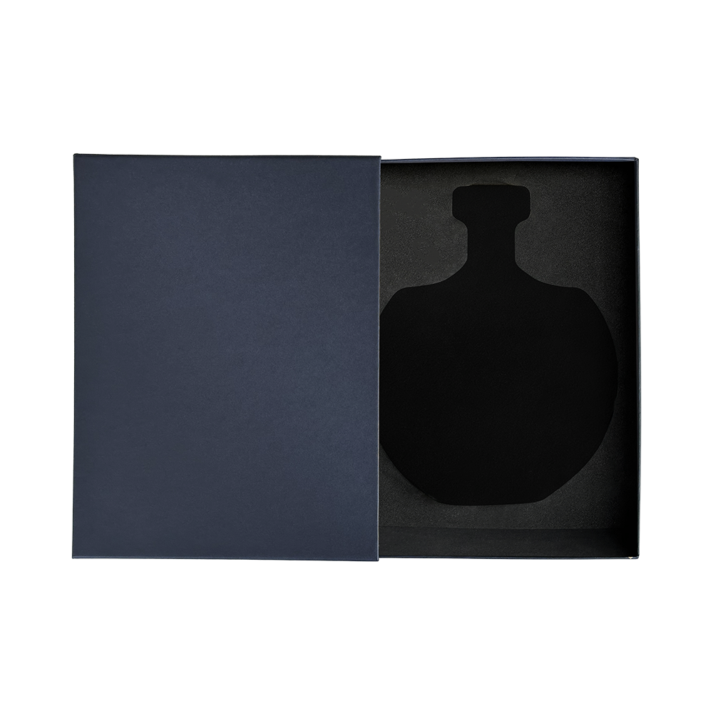 PACK COFFRET TIROIR BLEU AVEC CALE FORMAT CARAFE HÉLIANTHE
