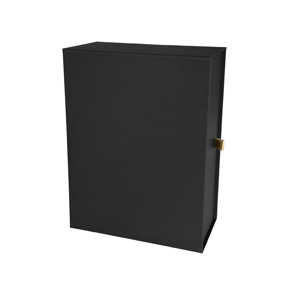 PACK COFFRET TIROIR NOIR AVEC CALE FORMAT CARAFE HÉLIANTHE