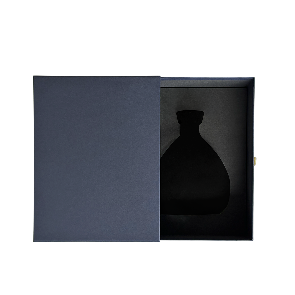 PACK COFFRET TIROIR BLEU AVEC CALE FORMAT CARAFE LISZT