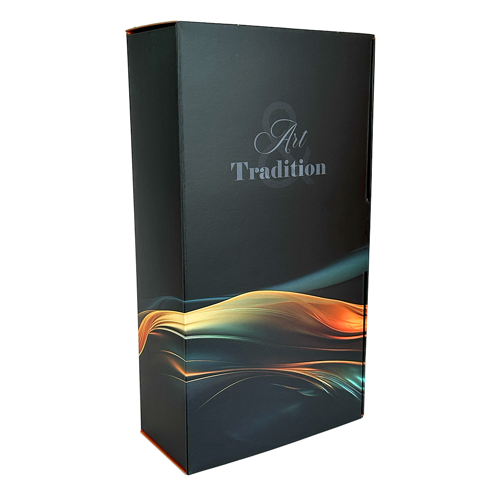 PACK COFFRET "BOREAL" 1 BOUTEILLE 75CL ET 2 VERRES