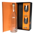 PACK COFFRET "BOREAL" 1 BOUTEILLE 75CL ET 2 VERRES