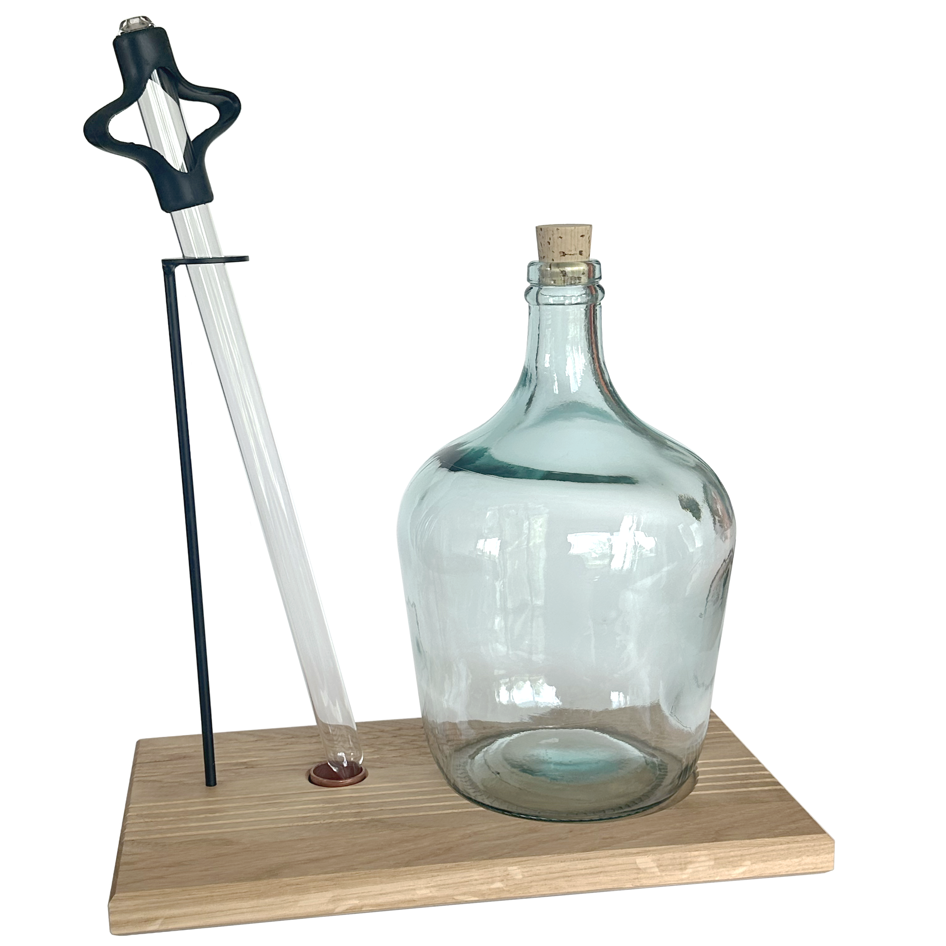 DAME JEANNE 4L ET SON SET DE SERVICE