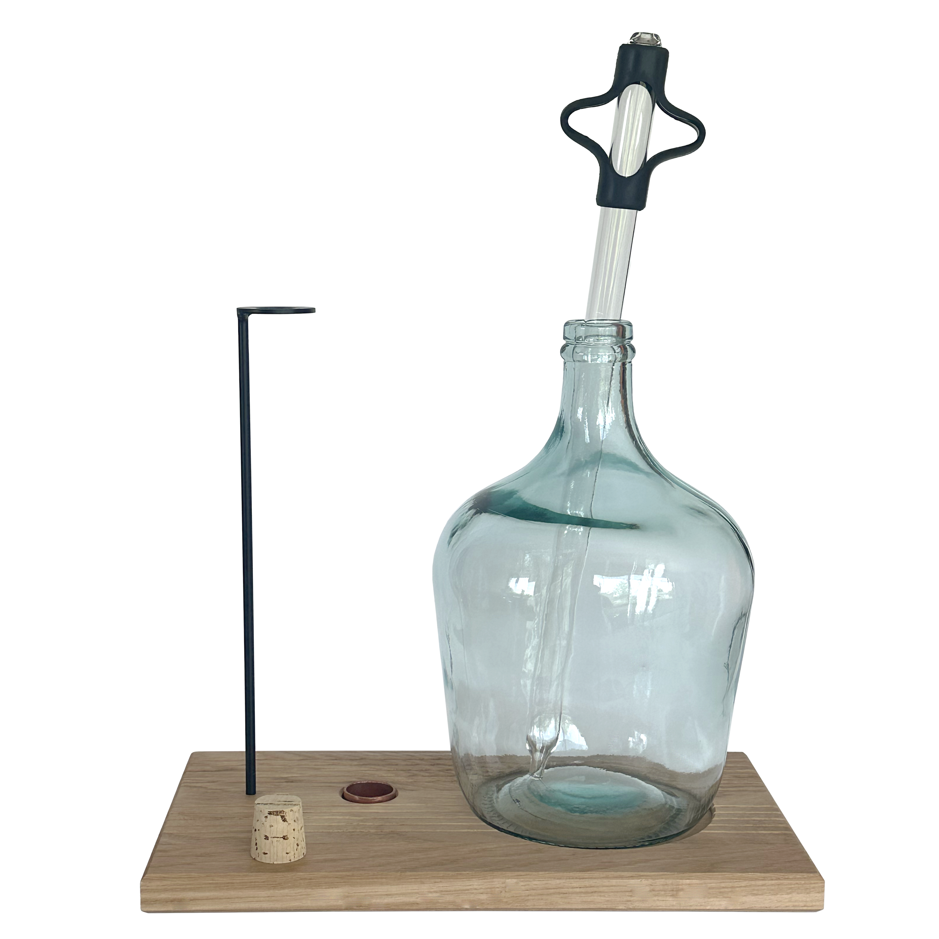 DAME JEANNE 4L ET SON SET DE SERVICE