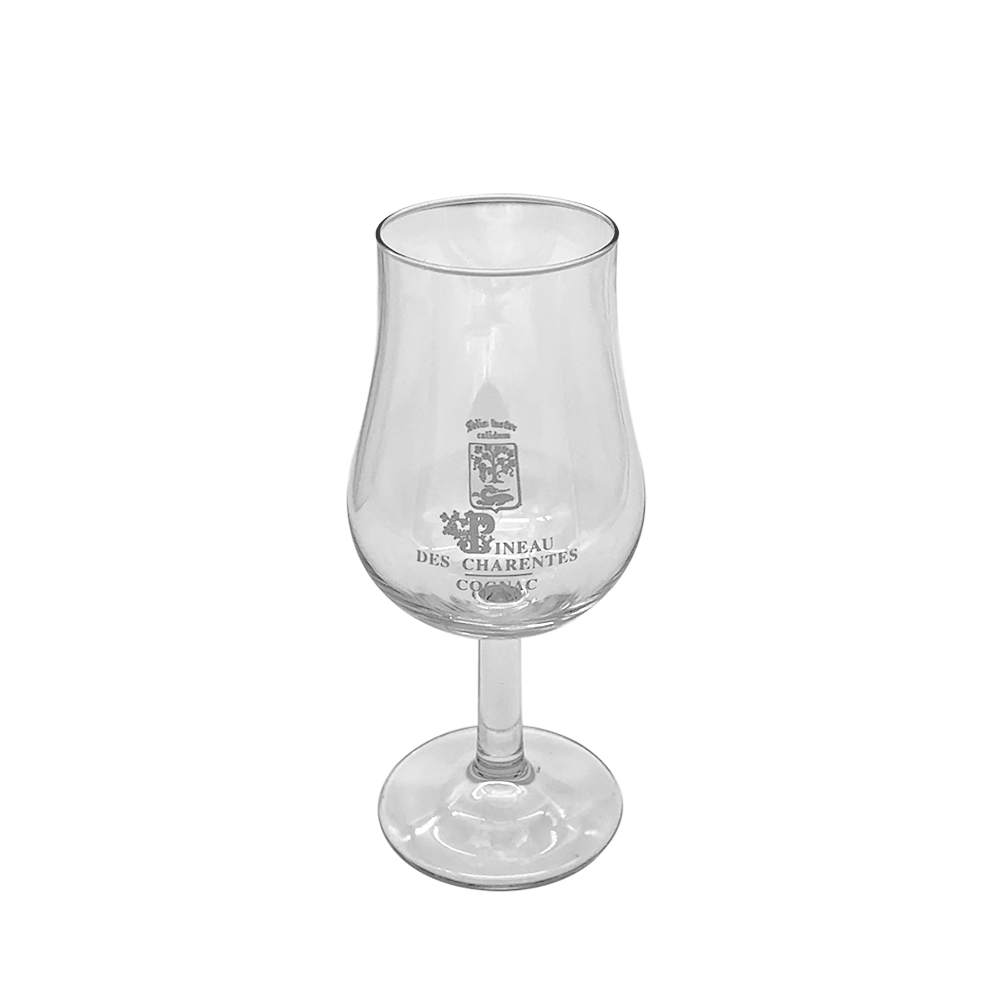 VERRE TULIPE IMPRIME PINEAU COGNAC 13 CL