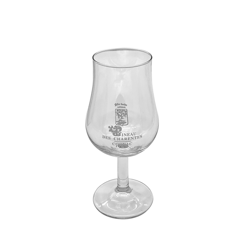 VERRE TULIPE IMPRIME PINEAU COGNAC 13 CL
