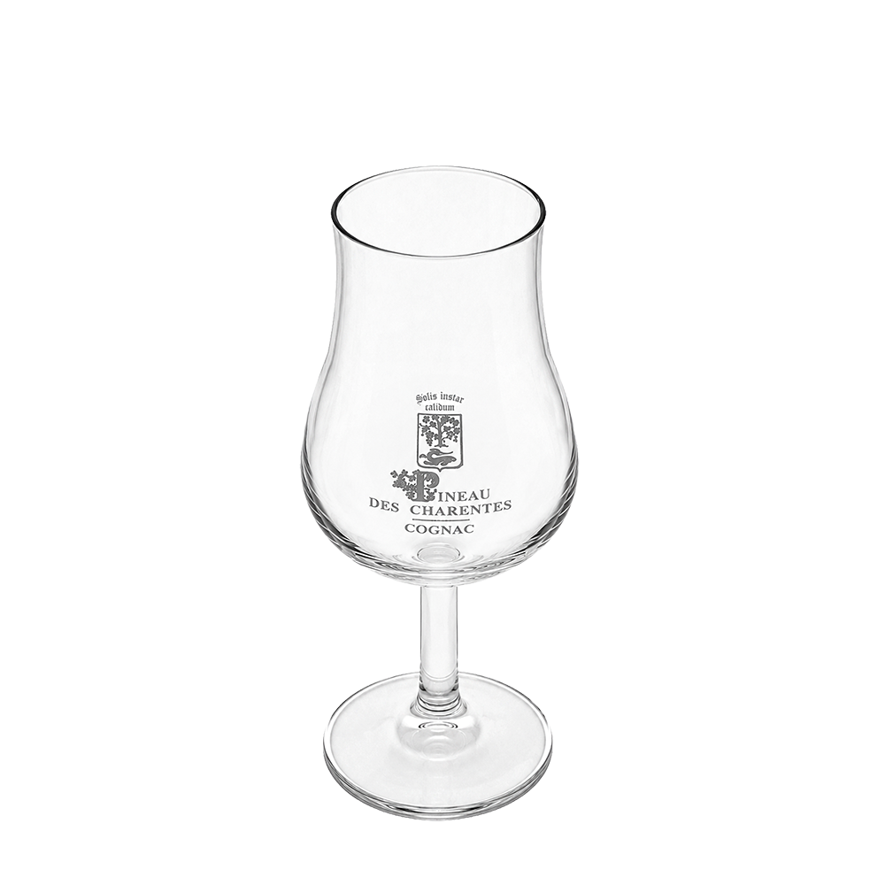 VERRE TULIPE IMPRIME PINEAU COGNAC 13 CL