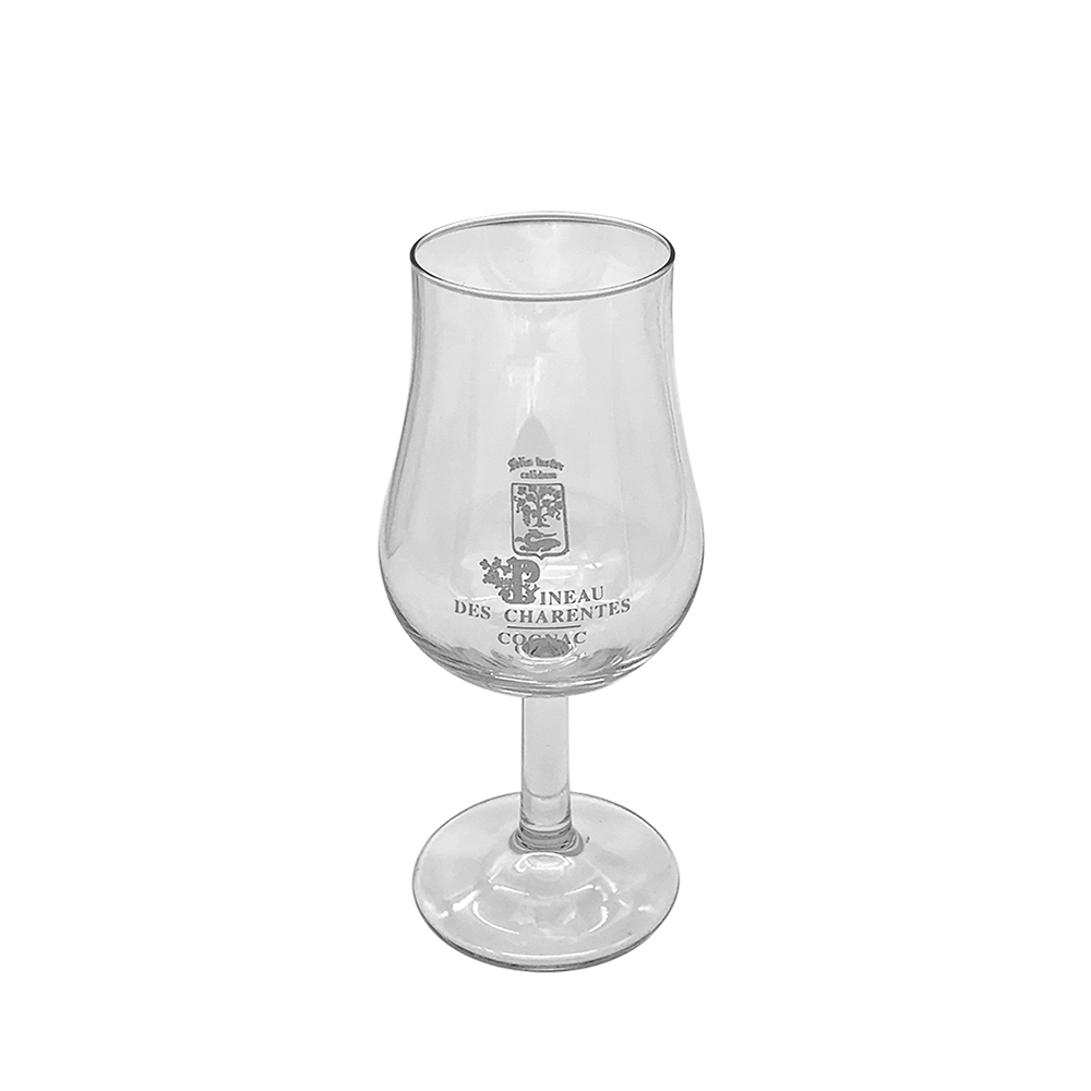 VERRE TULIPE IMPRIME PINEAU COGNAC 13 CL