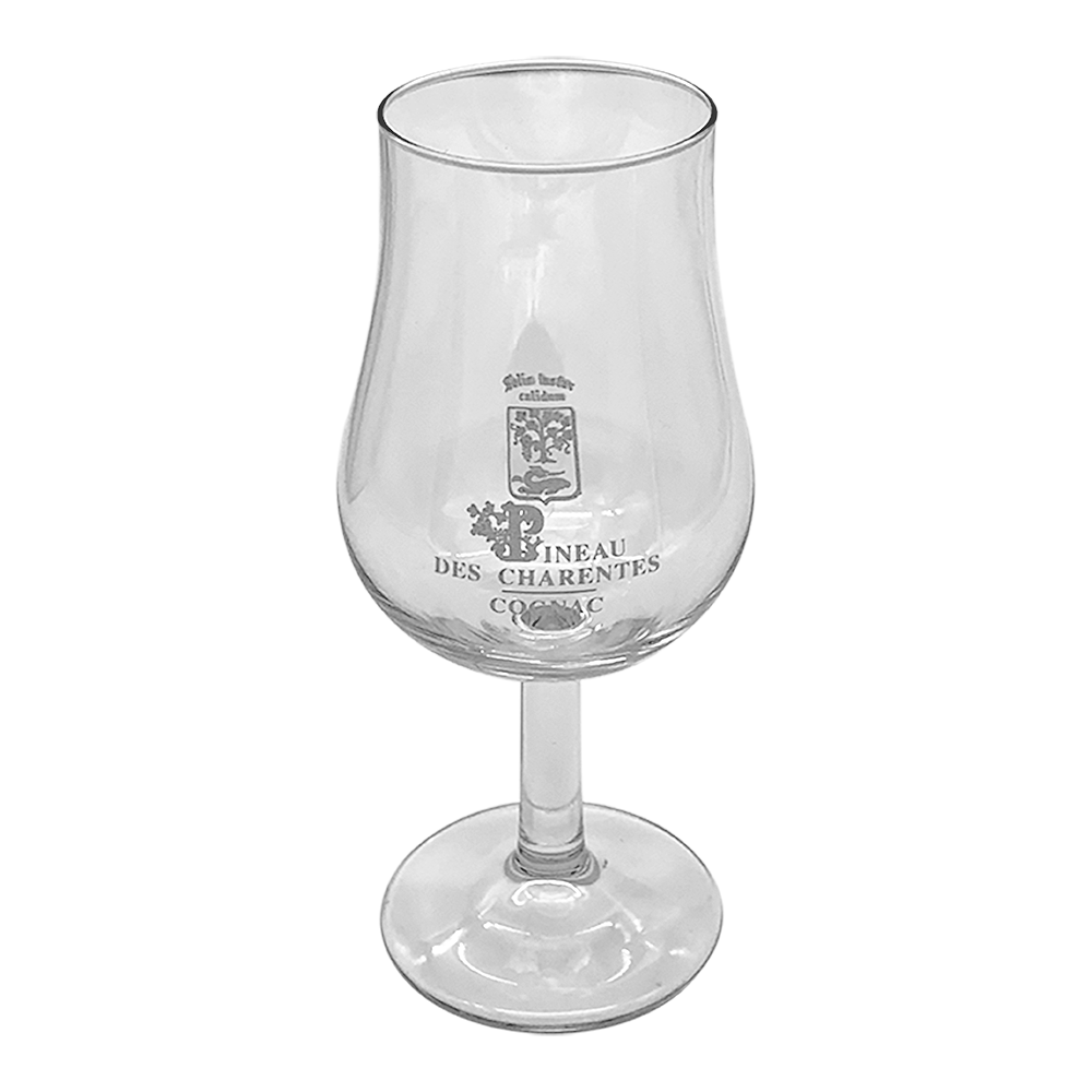 VERRE TULIPE IMPRIME PINEAU COGNAC 13 CL