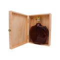 Coffret bois heliante imprimé cognac ouvert