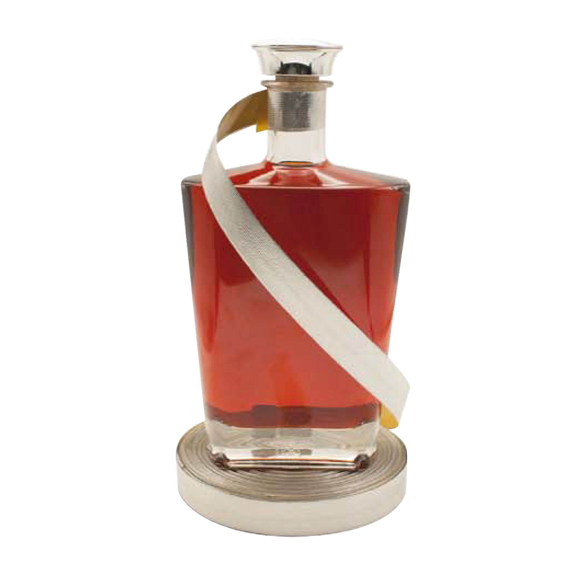 GALON ADHESIF ARGENT 25mm