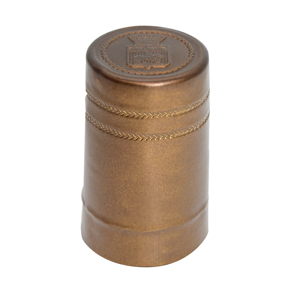 Capsule étain bronze blason