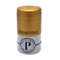 Capsule complexe aluminium or/blanc Pineau des Charentes