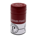 Capsule étain rouge/blanc Pineau des Charentes