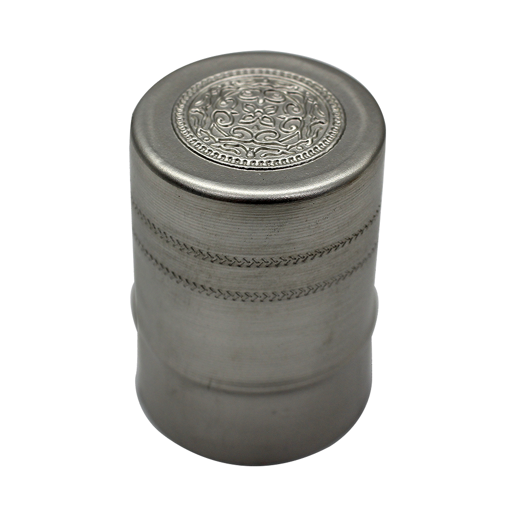 Capsule étain argent magnum 34.5x50mm