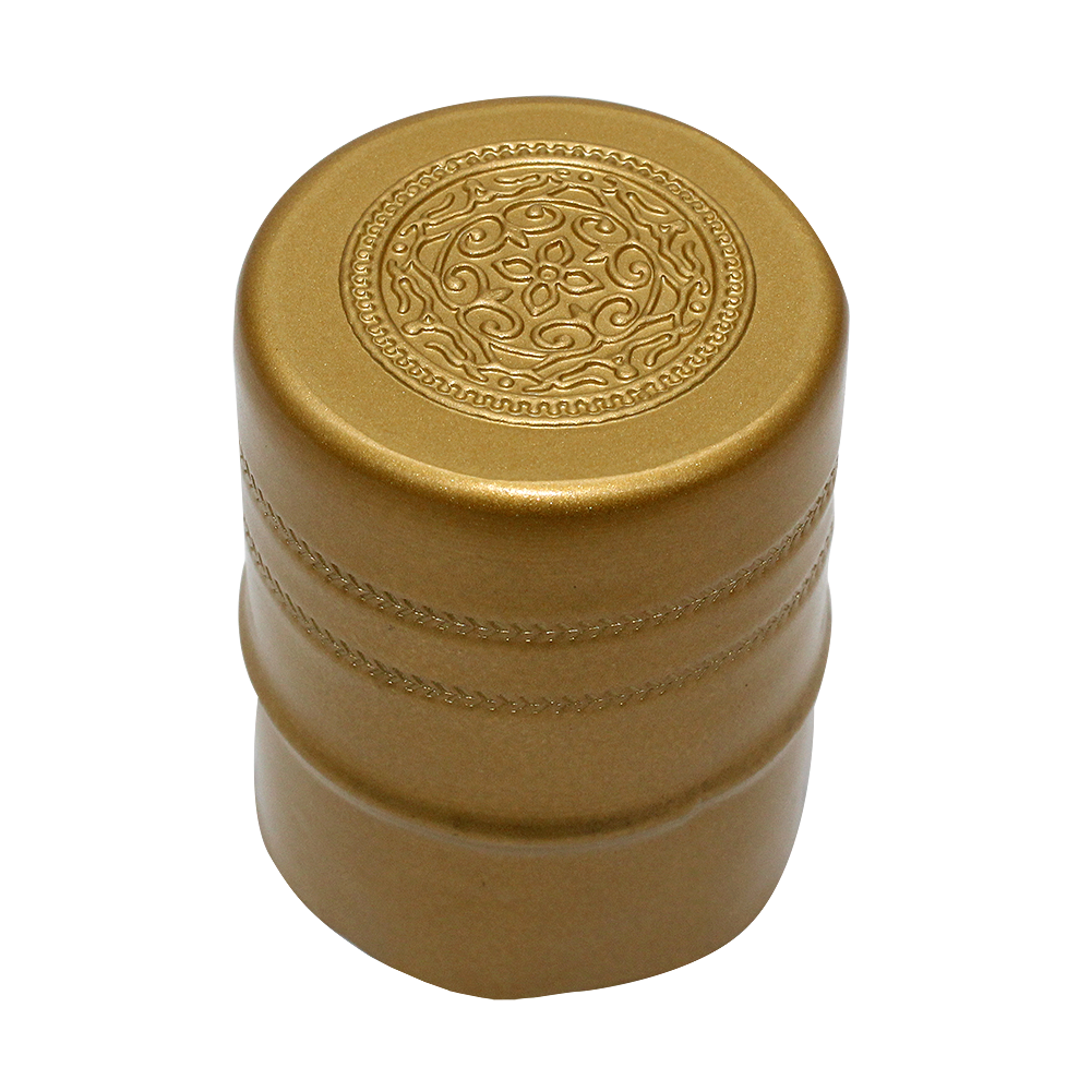 Capsule étain or rosace  34,5x55mm