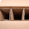 caisse expédition 3 bouteilles renforcée double cannelure ups
