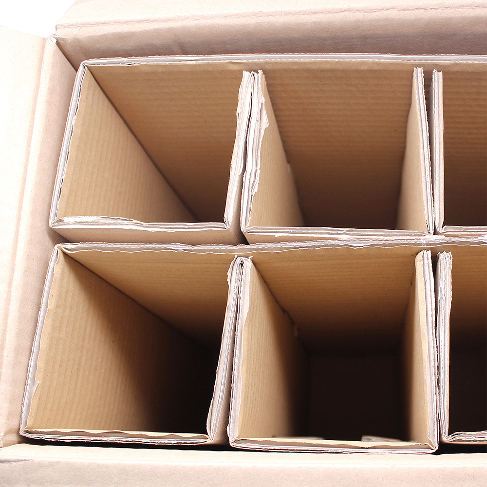 caisse expédition 6 bouteilles renforcée double cannelure ups