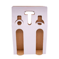 Cabas 2X3 bouteilles blanc recto