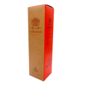 étui 1 bouteille orange et kraft Cognac