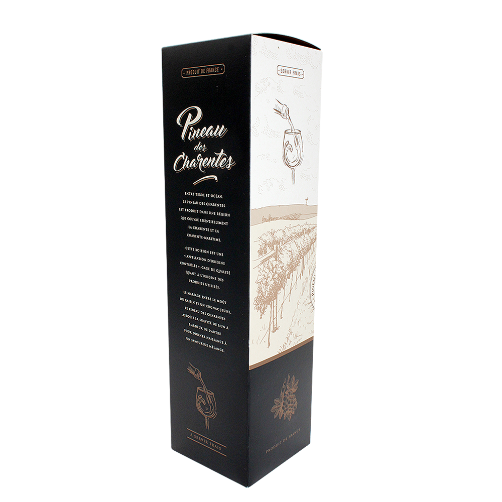 Etui 1 bouteille crème Pineau des Charentes