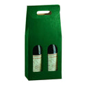 Valisette 2 bouteilles verte