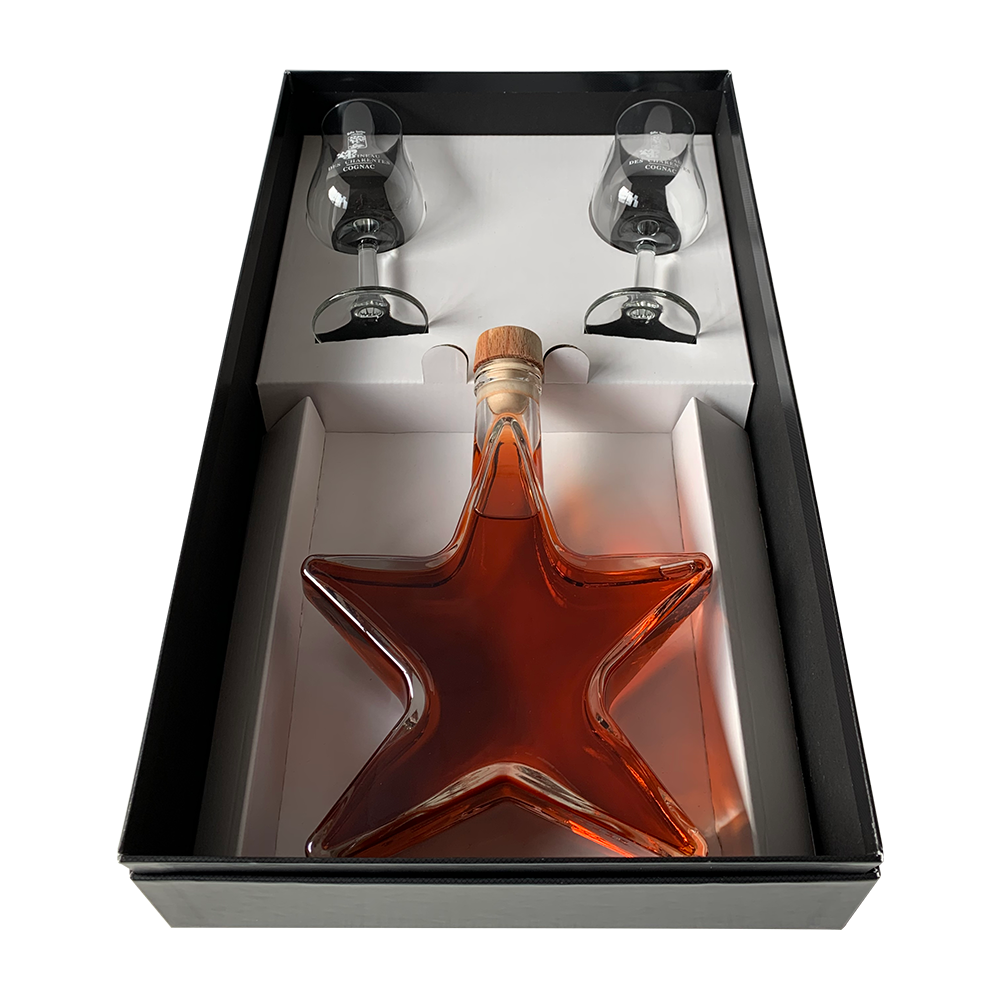 Pack etoile + 2 verres imprimés