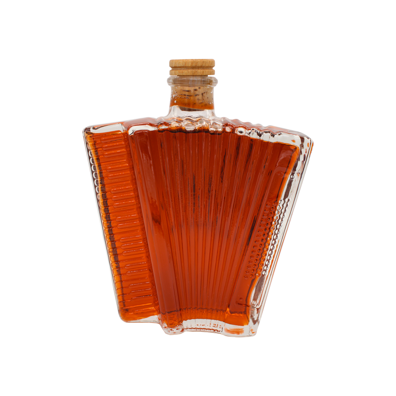 Bouteille fantaisie accordéon 50 CL